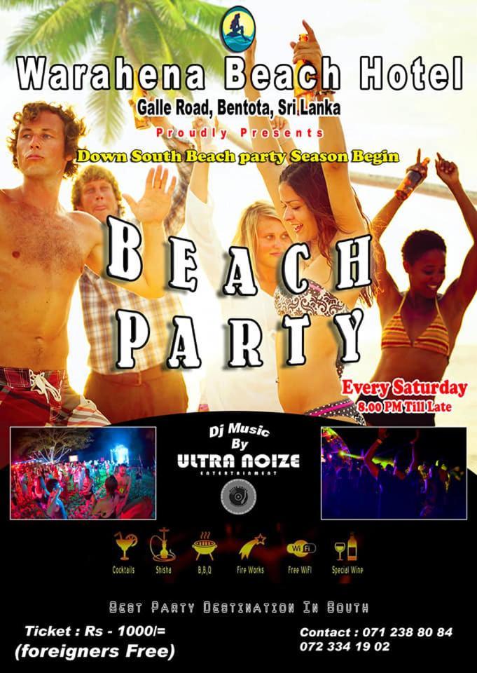 Warahena Beach Hotel Bentota Luaran gambar